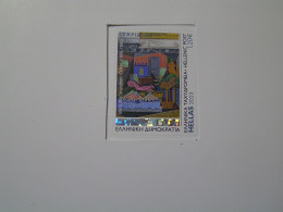 GREECE NATIONAL GALLERY Self-adhesive Stamps .. - Libretti