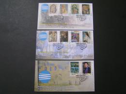 GREECE NATIONAL GALLERY Self-adhesive Stamps FDC.. - Postzegelboekjes