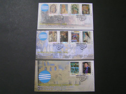 GREECE NATIONAL GALLERY Self-adhesive Stamps FDC.. - Carnets