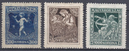 Hongrie  Hongrie 1924 MH * Timbres Caritatifs Contre La Tuberculose  (J21) - Neufs