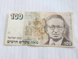 Israel-100 NEW SHEQALIM-YITZHAK BEN ZVI(1995)(626)(LORINCZ/JOKOB FRENKEL)(1112308452)-XXF-GOOD - Israel