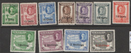 Somaliland Protectorate  1951   SG  125-35  New Values  Mint And Used - Somaliland (Herrschaft ...-1959)