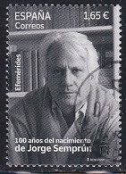 2023-ED. 5713 - Literatura Y Política. 100 Años Del Nacimiento De Jorge Semprún- USADO - Used Stamps