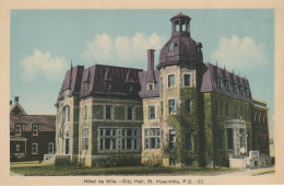 Hotel De Ville. - City Hall, St. Hyacinthe, P. Q.  City Hall - St. Hyacinthe