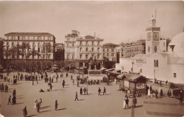 ALGÉRIE - Alger - Place Du Gouvernement Et Hôtel De La Régence - Carte Postale Ancienne - Algiers