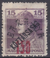 Hongrie Baranya 1919 N° 57  Roi Charles IV   (J33) - Baranya