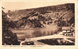 FRANCE - Orbey - Le Lac Noir (alt 950m) - Le Restaurant - Carte Postale Ancienne - Neuf Brisach