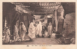 MAROC - Fès - Les Souks Du Talââ - Carte Postale Ancienne - Fez