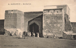 MAROC - Marrakech - Bab-Doukkala - Carte Postale Ancienne - Marrakesh