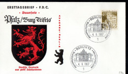 Berlin 1966: Mi.-Nr. 276:  FDC Bauwerke     (K002) - 1948-1970