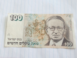 Israel-100 NEW SHEQALIM-YITZHAK BEN ZVI(1995)(631)(LORINCZ/JOKOB FRENKEL)(1111653905)-XXF - Israël