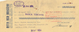 CAMBIALE CON MDB 1954 (HP749 - Fiscaux