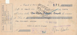 CAMBIALE CON MDB 1950 (HP722 - Fiscale Zegels