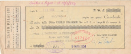 CAMBIALE CON MDB 1954 (HP731 - Steuermarken