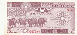 BANCONOTA SOMALIA 5 UNC (HP408 - Somalie