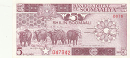 BANCONOTA SOMALIA 5 UNC (HP404 - Somalië