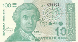 BANCONOTA CROAZIA 100 UNC (HP134 - Croatie