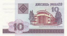 BANCONOTA BIELORUSSIA 10 UNC (HP81 - Bielorussia