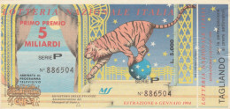 BIGLIETTO LOTTERIA (HP804 - Billetes De Lotería