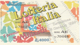 BIGLIETTO LOTTERIA (HP803 - Billetes De Lotería