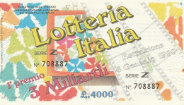 BIGLIETTO LOTTERIA (HP788 - Billetes De Lotería