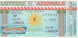 BIGLIETTO LOTTERIA (HP773 - Billetes De Lotería