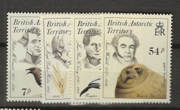 1985 MNH British Antactic Territory, Mi 128-31 Postfris** - Unused Stamps