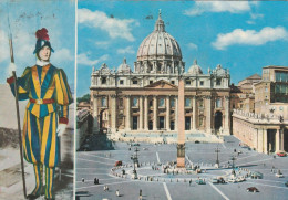 U4572 Roma - Vaticano - Basilica Di San Pietro - Guardia Svizzera / Viaggiata 1972 - San Pietro