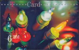 GERMANY T-Card TC K0401- Weihnachten - Christmas - Lampen - Cellulari, Carte Prepagate E Ricariche