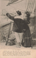 COUPLES - Le Retour - Sur Le Bateau - Carte Postale Ancienne - Couples