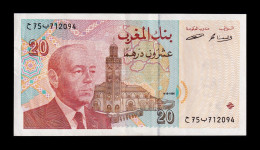 Marruecos Morocco 20 Dirhams 1996 Pick 67a Mbc/Ebc Xf/Vf - Maroc