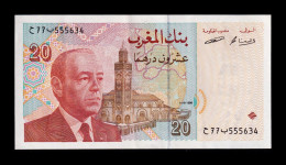 Marruecos Morocco 20 Dirhams 1996 Pick 67a Mbc/Ebc Xf/Vf - Morocco