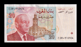 Marruecos Morocco 20 Dirhams 1996 Pick 67a Mbc/Ebc Xf/Vf - Marocco