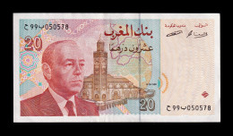 Marruecos Morocco 20 Dirhams 1996 Pick 67a Mbc/Ebc Xf/Vf - Morocco