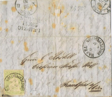 53078. Carta Entera BASEL (Suisse) 1847, Briefexpedition. Helvetia 40 Rap., Yvert Num 30 - Briefe U. Dokumente