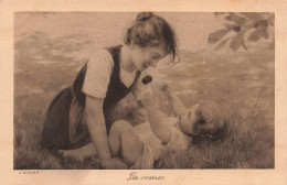 PEINTURES & TABLEAUX - Alsina - Les Cerises - Mère Et Enfant - Carte Postale Ancienne - Malerei & Gemälde