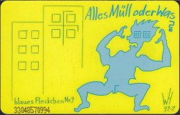 GERMANY K96/93 Art Cart Nr.1 - W.J. Herrmann  - Alles Müll Oder Was ? - K-Serie : Serie Clienti