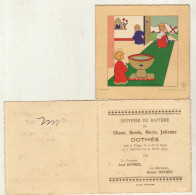 2 Souvenir Baptême éliane Dothée à Tiège - Arbespine Sart Lez Spa - Birth & Baptism