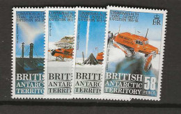 1988 MNH British Antactic Territory, Mi 148-51 Postfris** - Nuovi