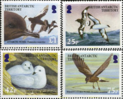 175107 MNH ANTARTIDA BRITANICA 2005 FAUNA PROTEGIDA. PAJAROS - Unused Stamps