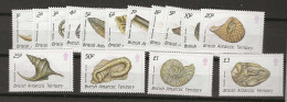 1990 MNH British Antactic Territory, Mi 156-70 Postfris** - Unused Stamps