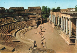 ESPAGNE - Mérida - Vue Générale De L'amphithéâtre Romain - Colorisé - Carte Postale - Mérida