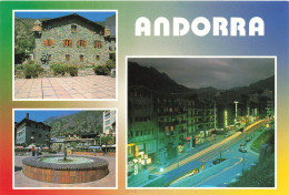 ANDORRE - Principat D'Andorra - Multivues - Colorisé - Carte Postale - Andorra