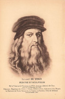 PEINTURES & TABLEAUX - Léonard Di Vinci - Peintre Et Sculpteur - Carte Postale Ancienne - Schilderijen