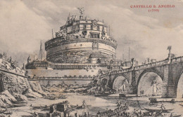 CARTOLINA NON VIAGGIATA PRIMI 900 CASTELLO S.ANGELO 1700 (HX457 - Castel Sant'Angelo