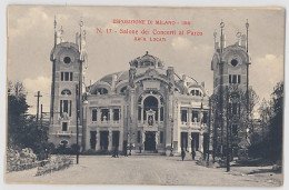 CARTOLINA NON VIAGGIATA ESPOSIZIONE DI MILANO 1906 -(PICCOLO STRAPPO IN BASSO SUL RETRO) (HX240 - Fairs