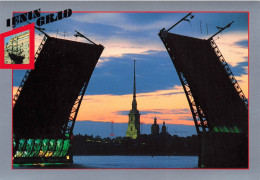 RUSSIE - Leningrad -  La Dentelle Des Pont-levis - Colorisé - Carte Postale - Russie