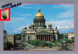 RUSSIE - Leningrad - Cathédrale Saint-Isaac L'impressionnant Monument De L'architecture Russe - Colorisé - Carte Postale - Russie