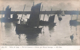 PEINTURES & TABLEAUX - Port De Camaret - Le Matin - Marcel Sauvaige - Carte Postale Ancienne - Pintura & Cuadros