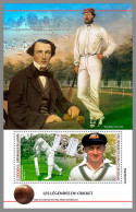 GUINEA REP. 2023 MNH Crickets Legends Kricket Legenden S/S – OFFICIAL ISSUE – DHQ2350 - Cricket